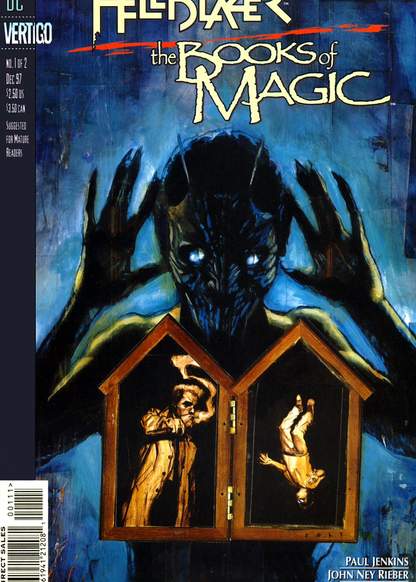 Hellblazer: The Books of Magic обложка