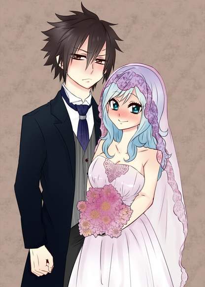 Fairy Tail dj - Gray and Juvia wedding обложка